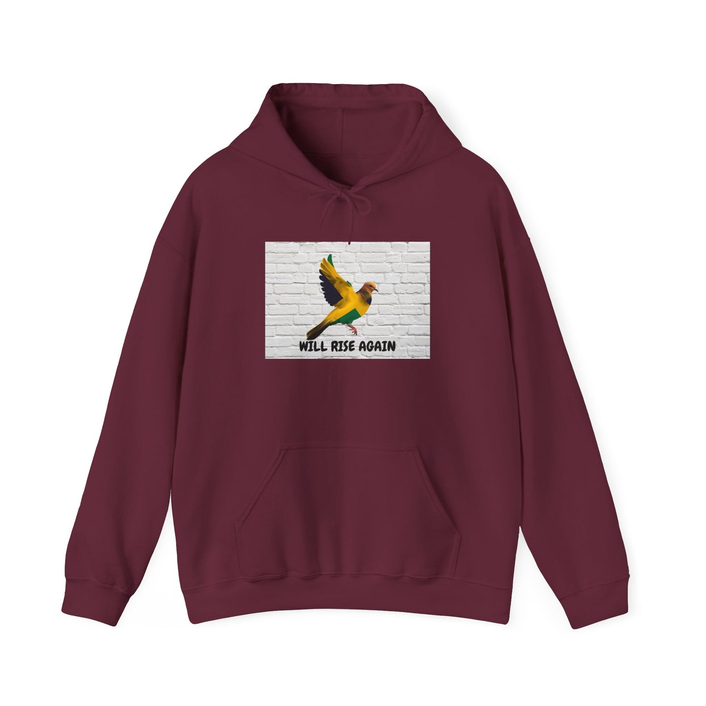 Will Rise Again Bird Graphic  Bird Pullover