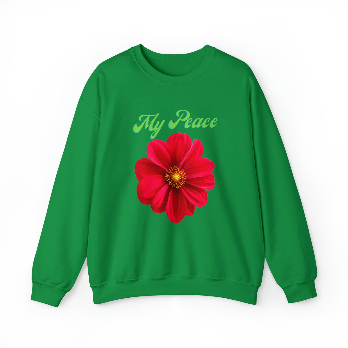 Red Flower design Statement sweatshirt Gift