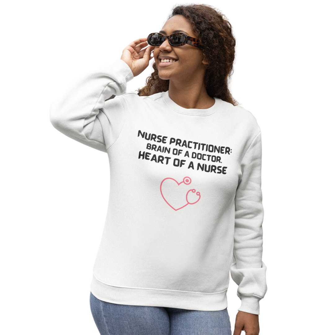 CREWNECK SWEATSHIRT GIFT FOR NURSE PRACTITIONERS