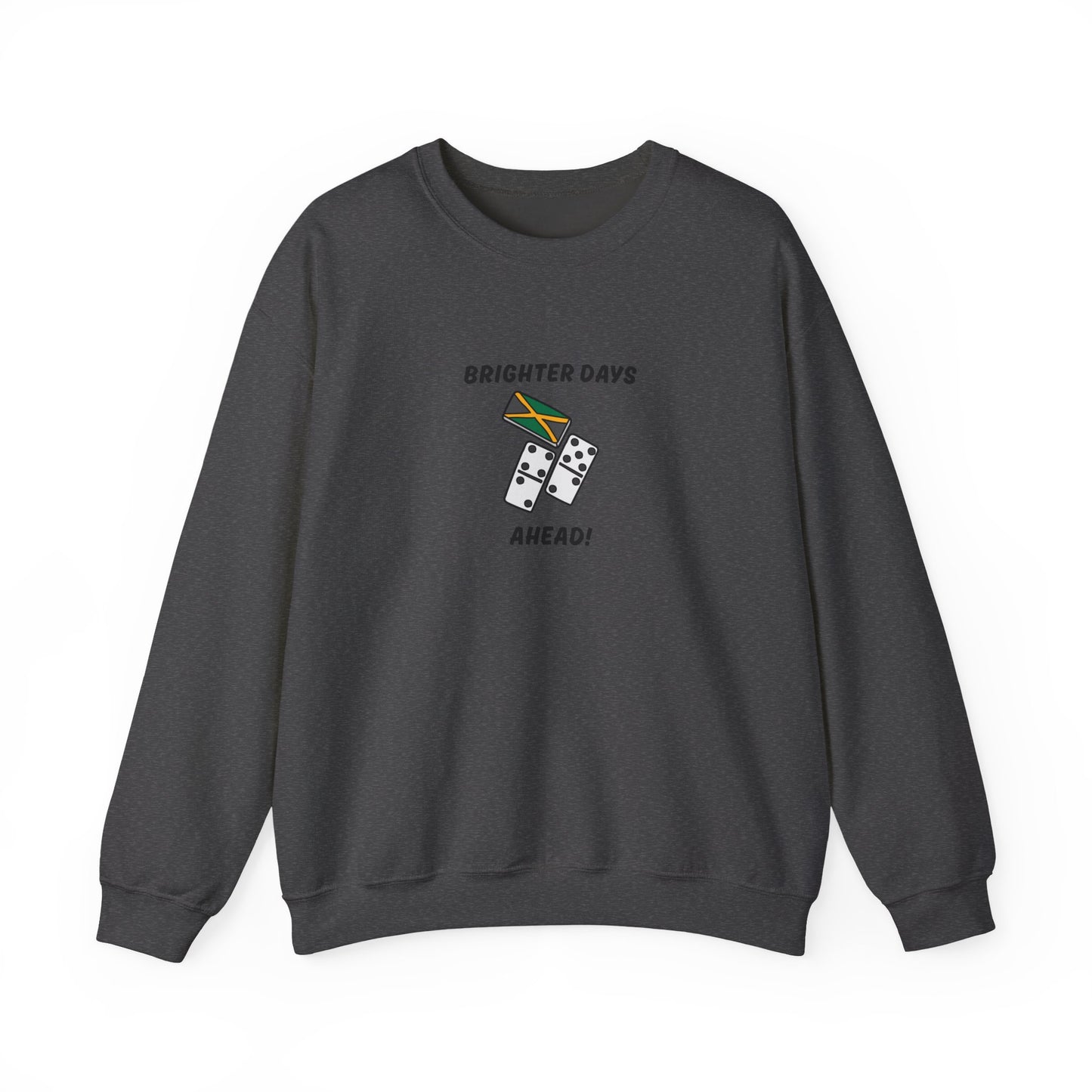 Jamaica  Domino Nostalgia Brighter Days Ahead  Crewneck Sweatshirt