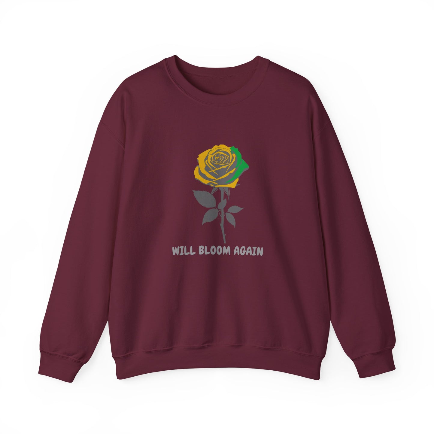 Will Bloom Again Jamaica Color Rose Comfort Pullover
