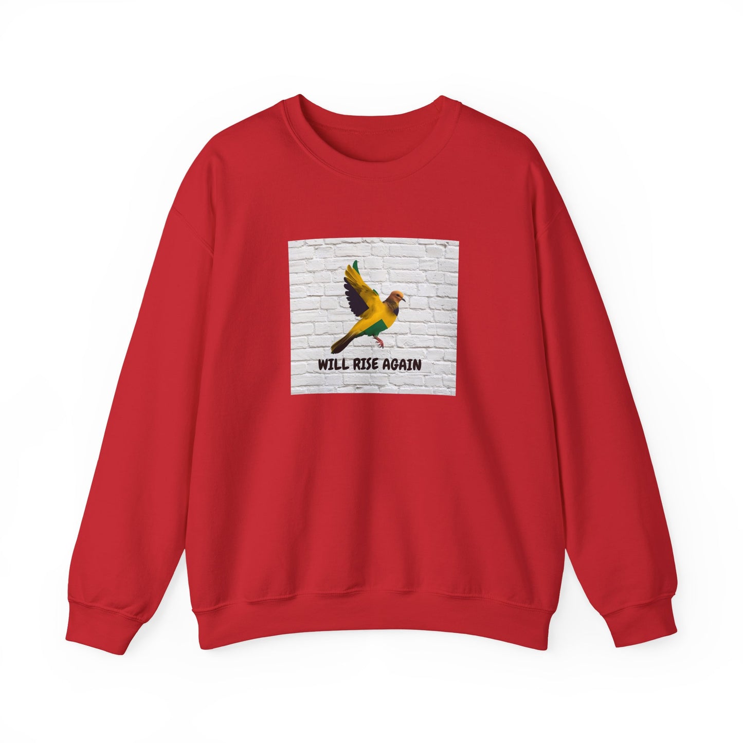 Will Rise Again Help Jamaica  Crewneck Sweatshirt