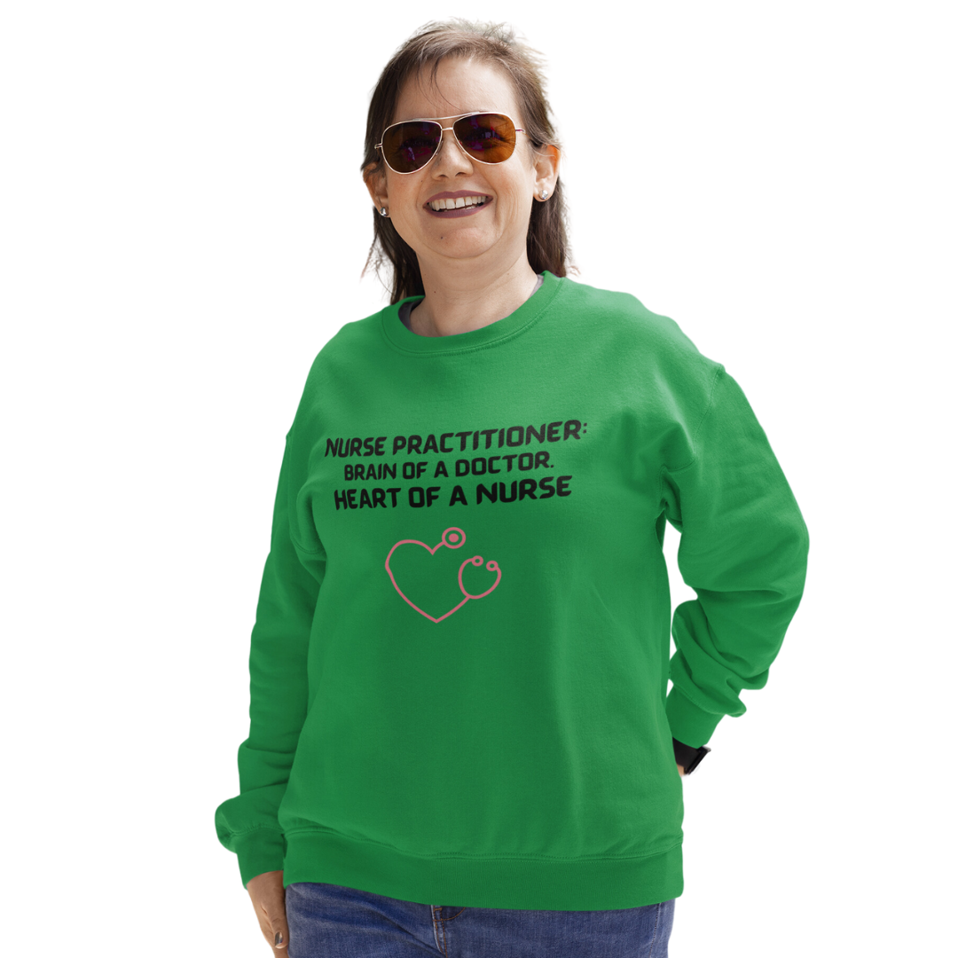 CREWNECK SWEATSHIRT GIFT FOR NURSE PRACTITIONERS