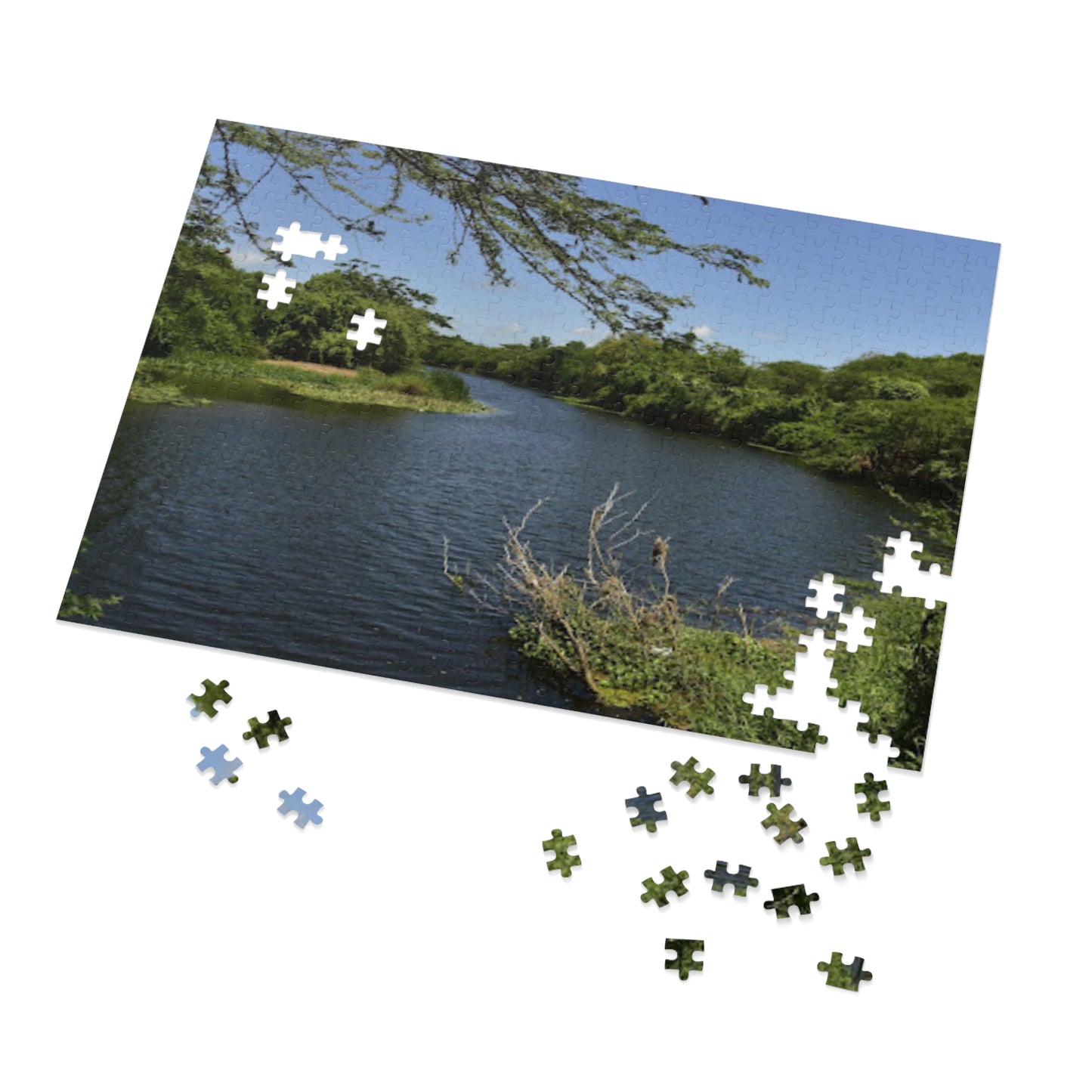 Milk River Jigsaw Puzzle with Tin Jamaica Nostalgia