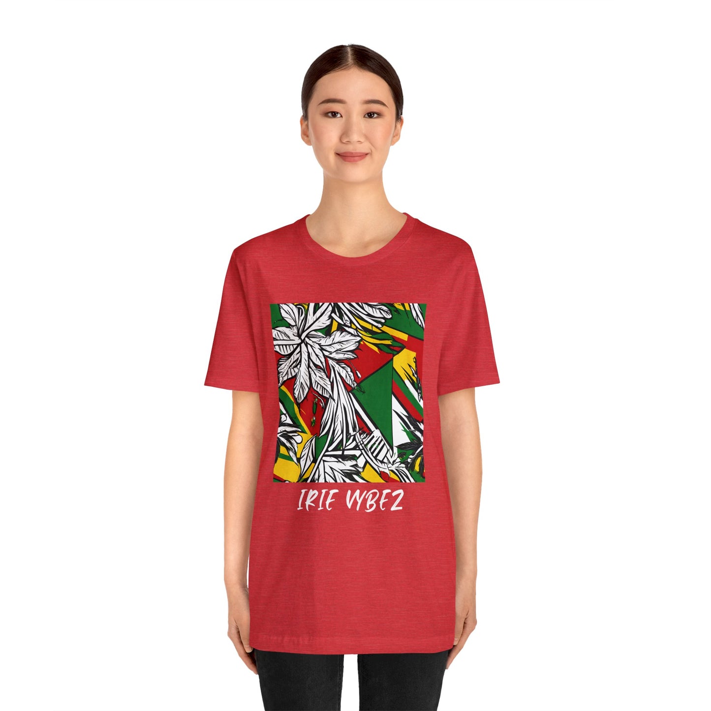 IRIE VYBEZ GRAPHIC ART CREWNECK T SHIRT GIFT