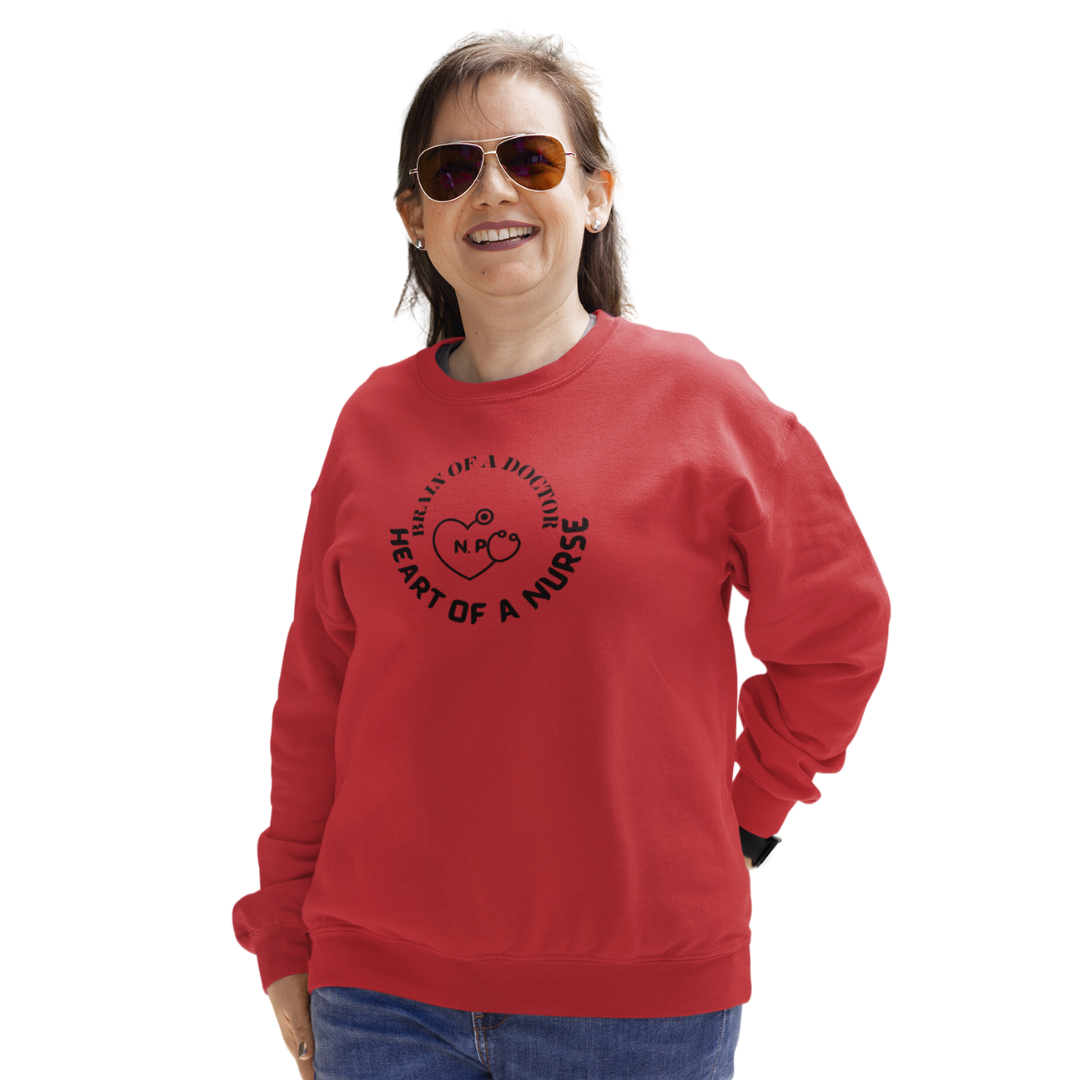 NURSE PRACTITIONER CREWNECK SWEATSHIRT GIFT