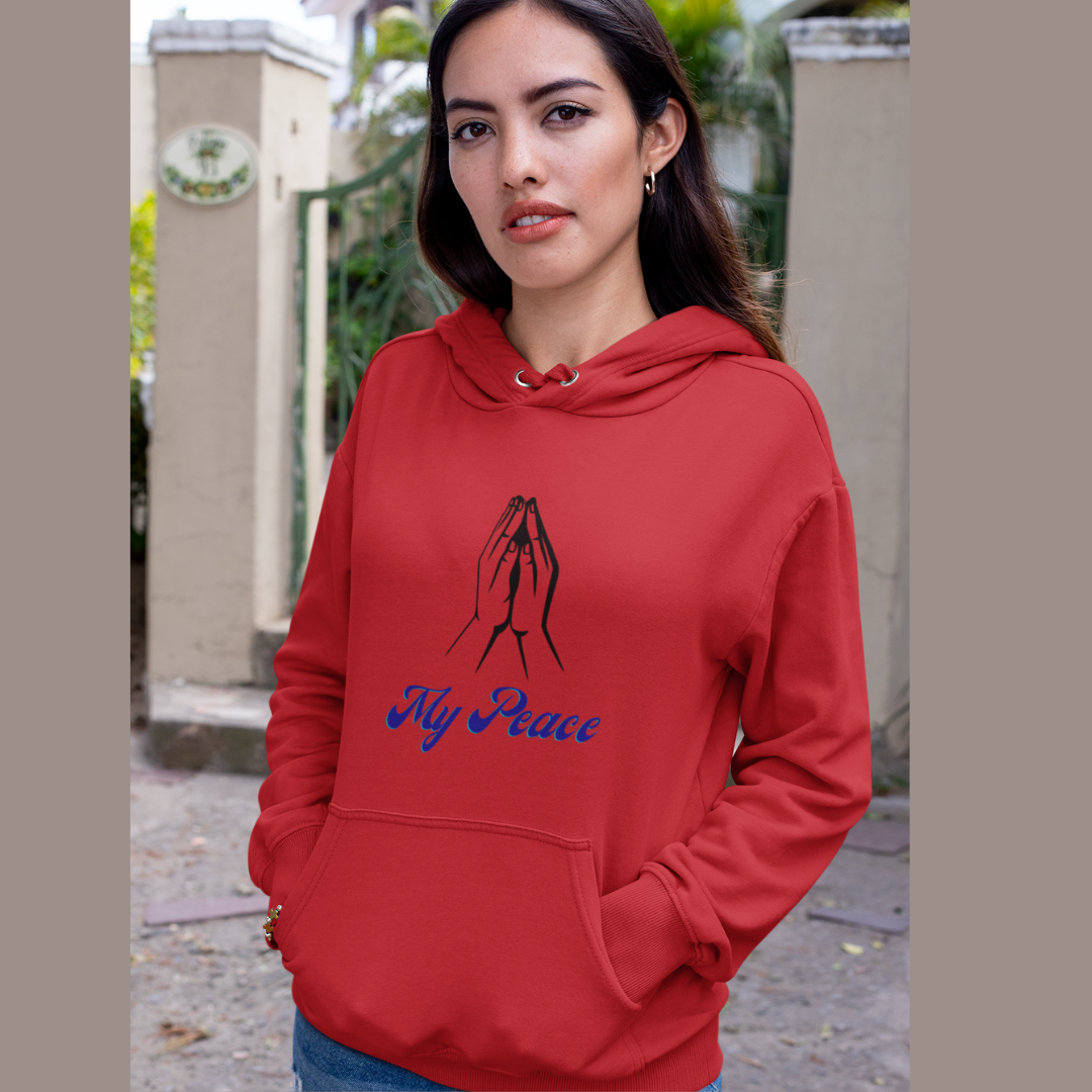 Clasping Hands Statement Unisex Hoodie Gift