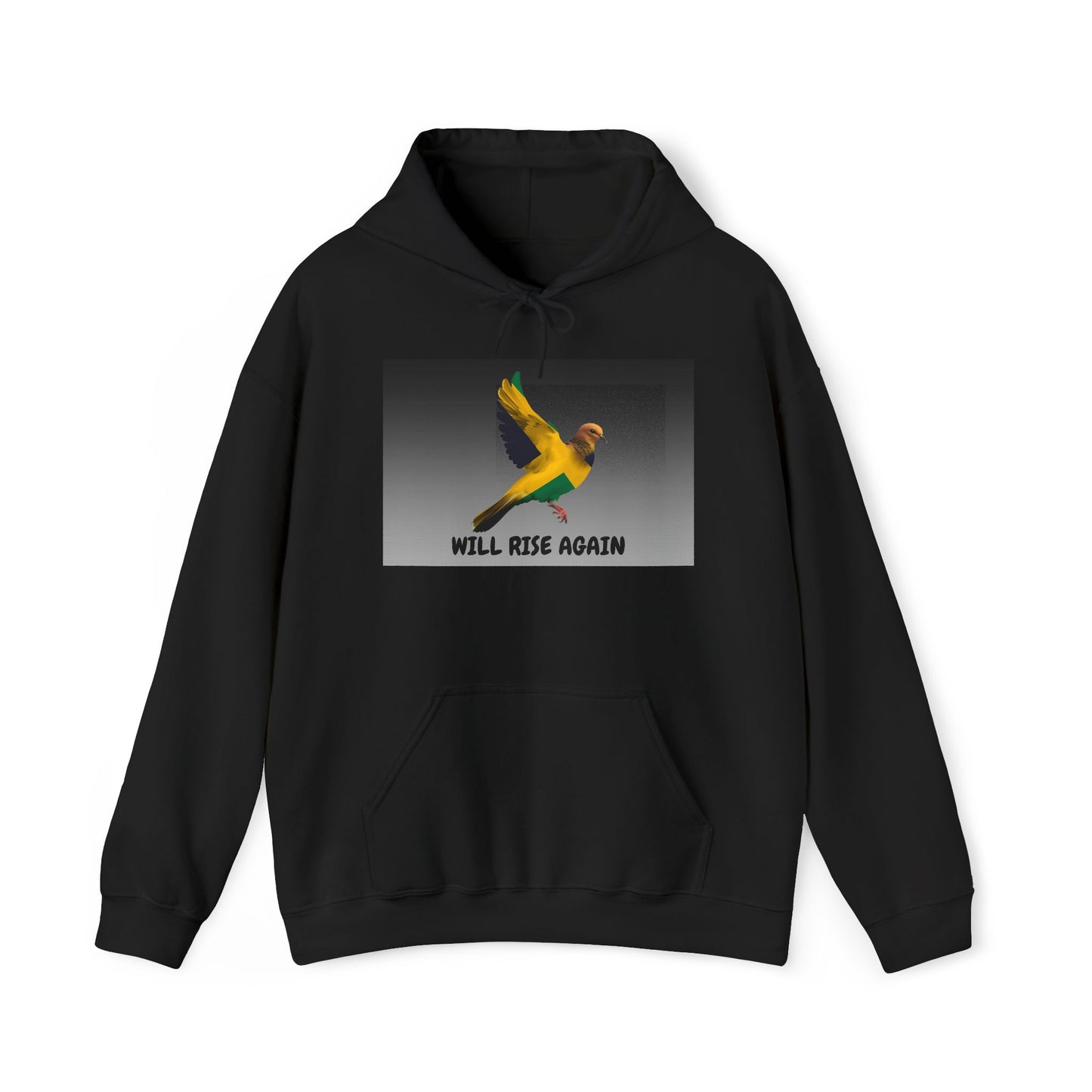 Will Rise Again Graphic  Hooded Pullover For Jamaica