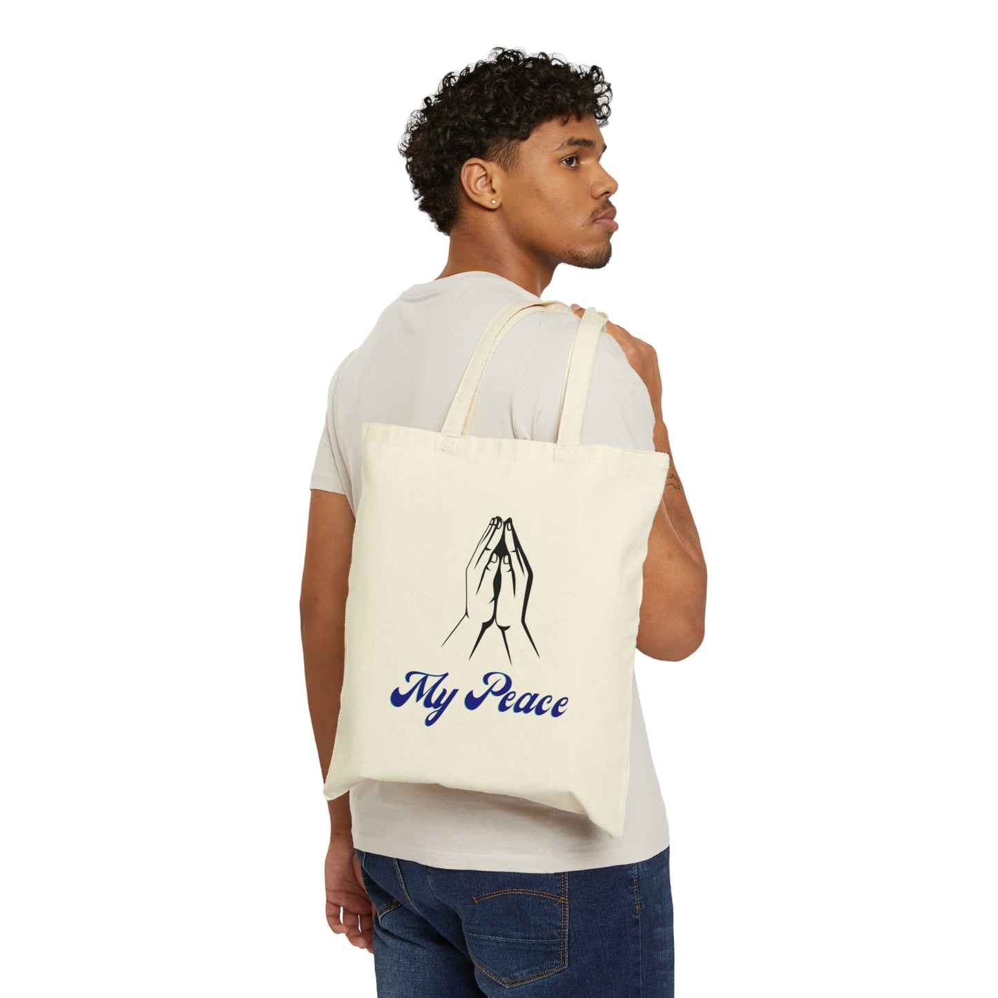 Prayer My Peace Statement Tote Bag Gift