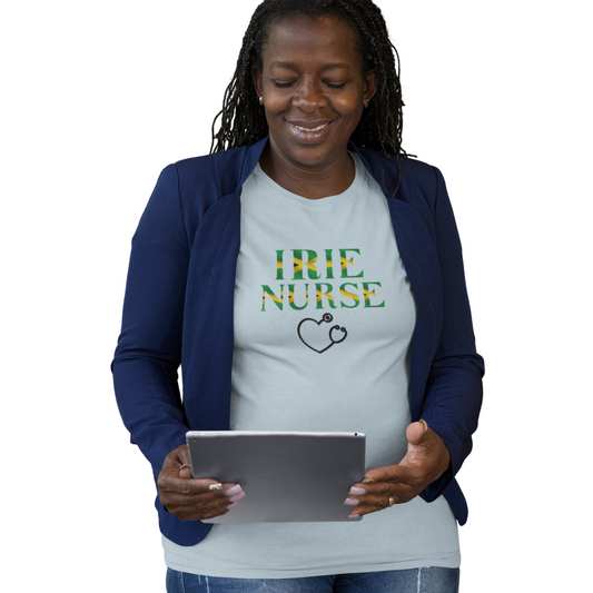 CREWNECK T SHIRT GIFT FOR JAMAICAN NURSE