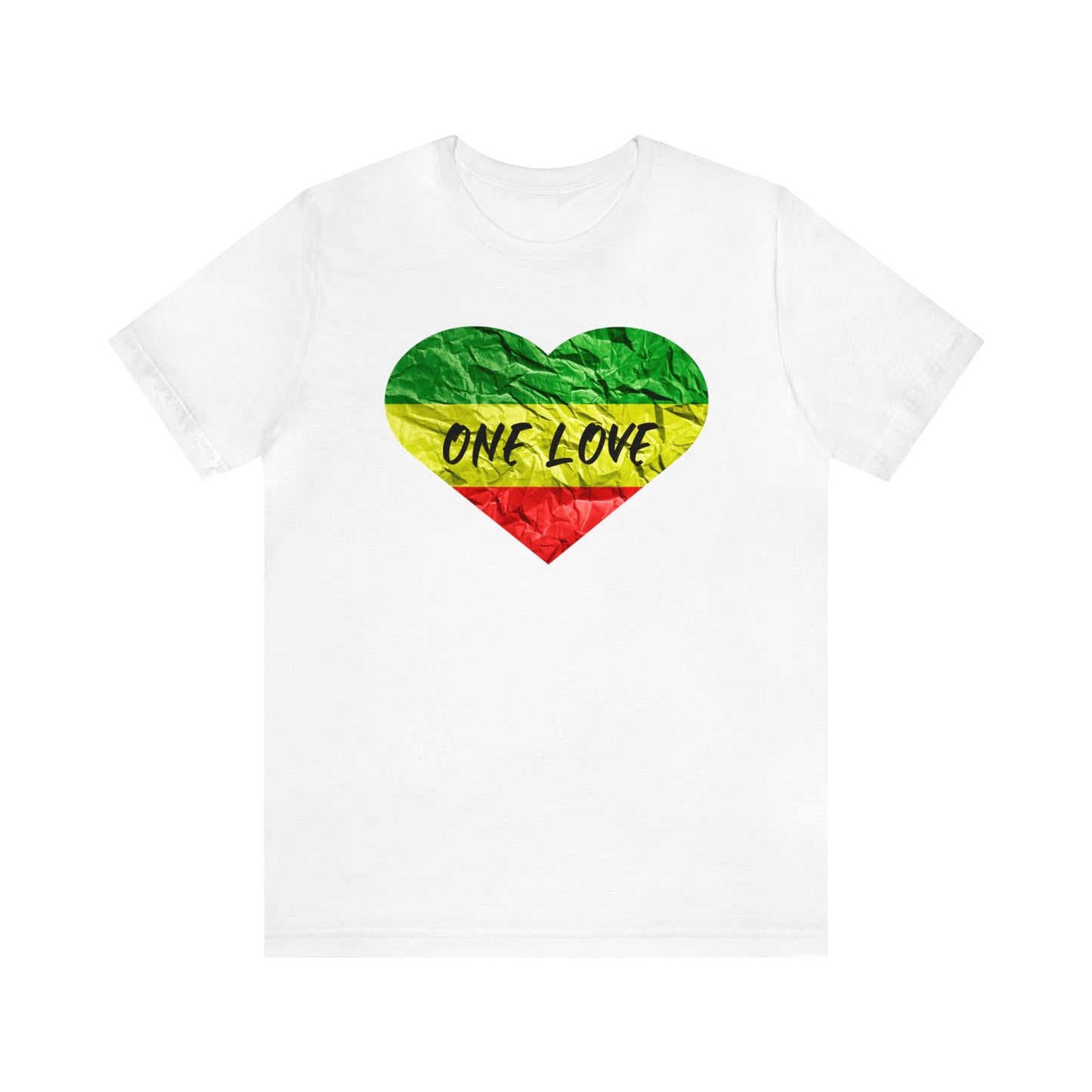 REGGAE ONE LOVE ROOTS SHORT SLEEVE TEE SHIRT GIFT