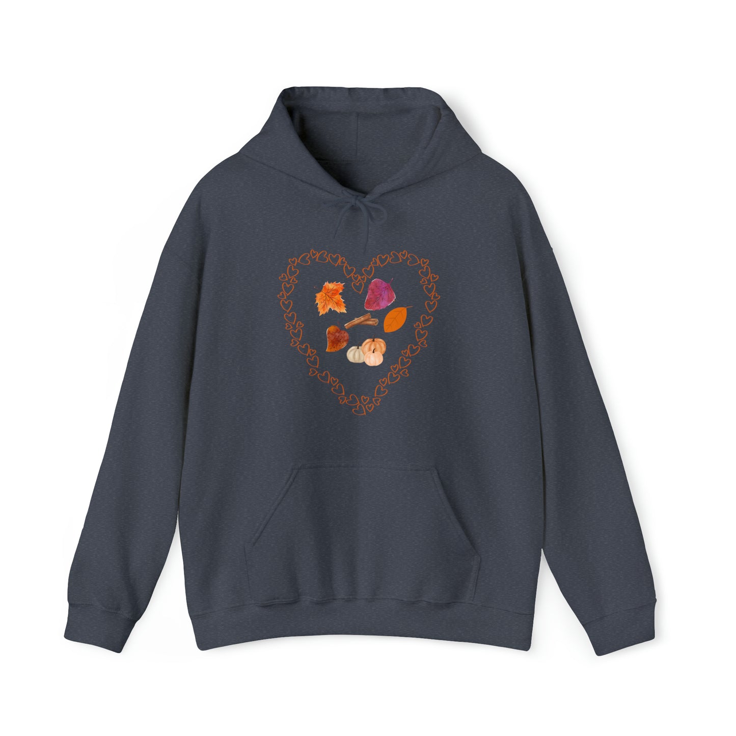 LOVE FALL THEME FALL HOODIE