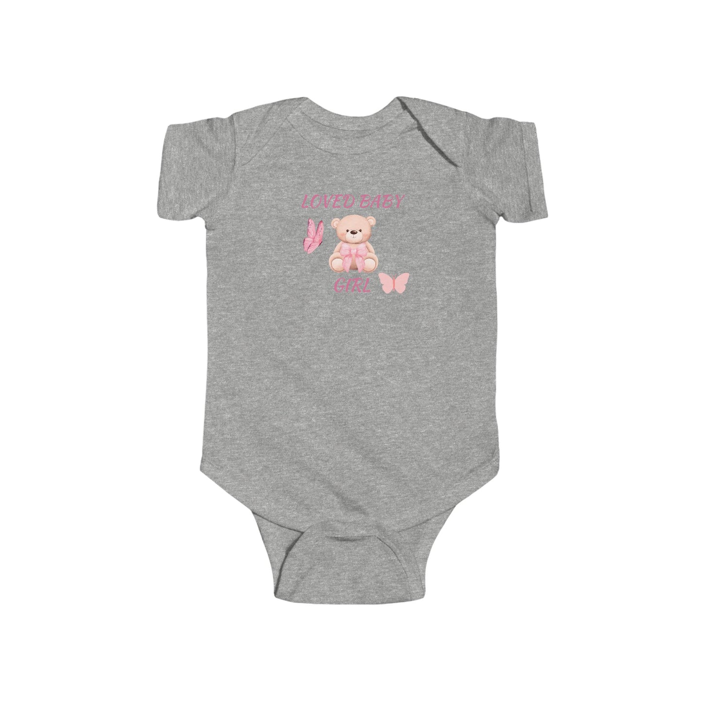 BABY GIRL LOVED BODY SUIT FOR INFANT GIRL