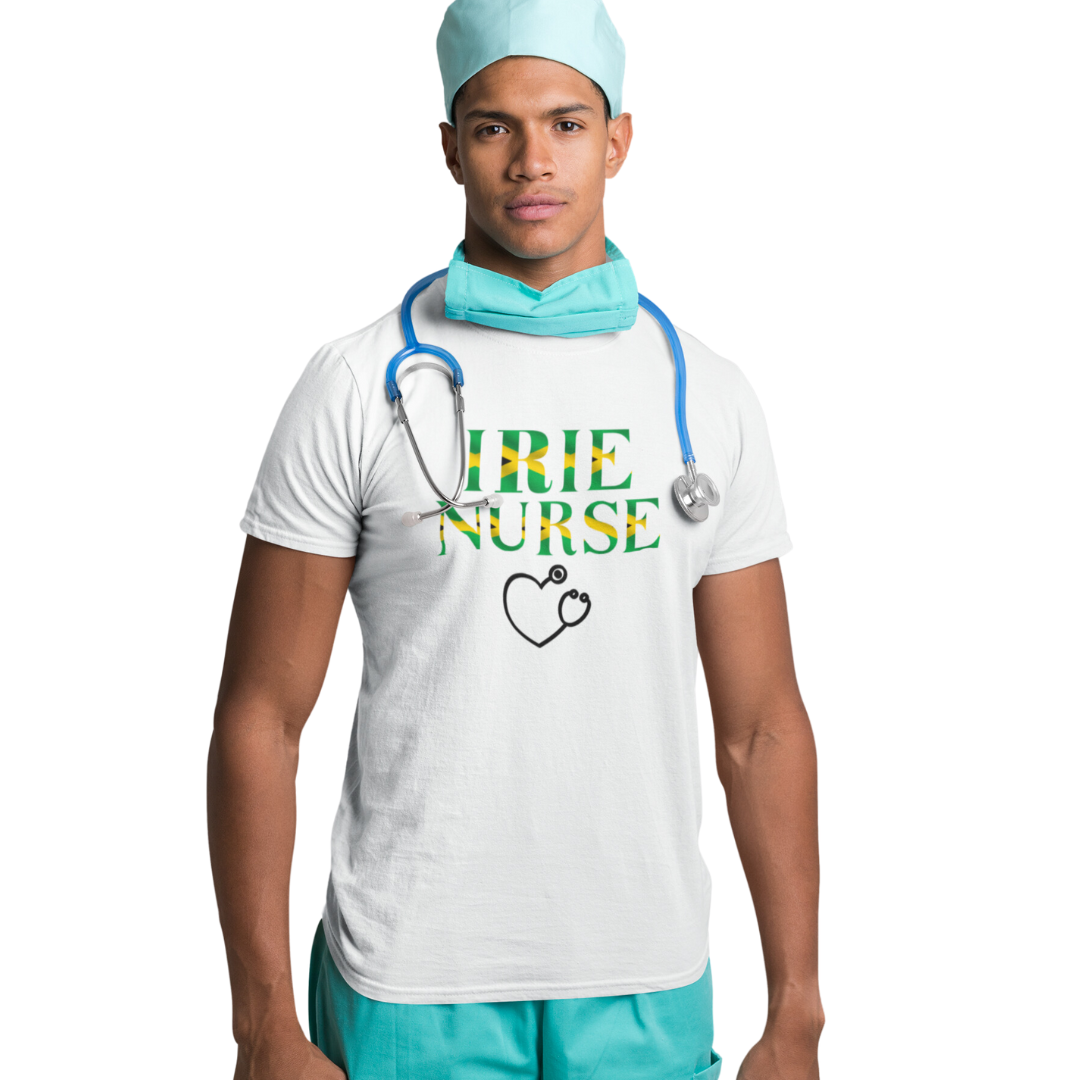 CREWNECK T SHIRT GIFT FOR JAMAICAN NURSE