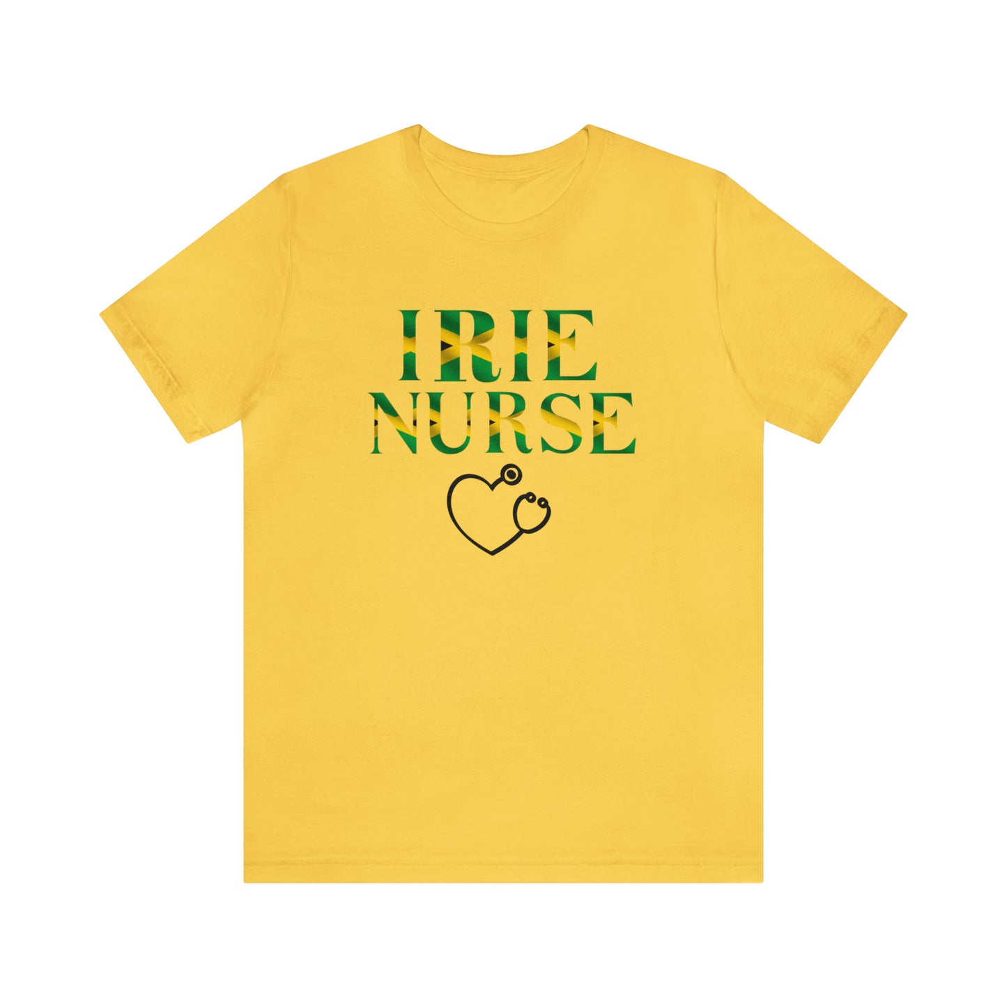 JAMAICAN COLOR INSPIRED NURSE T SHIRT GIFT