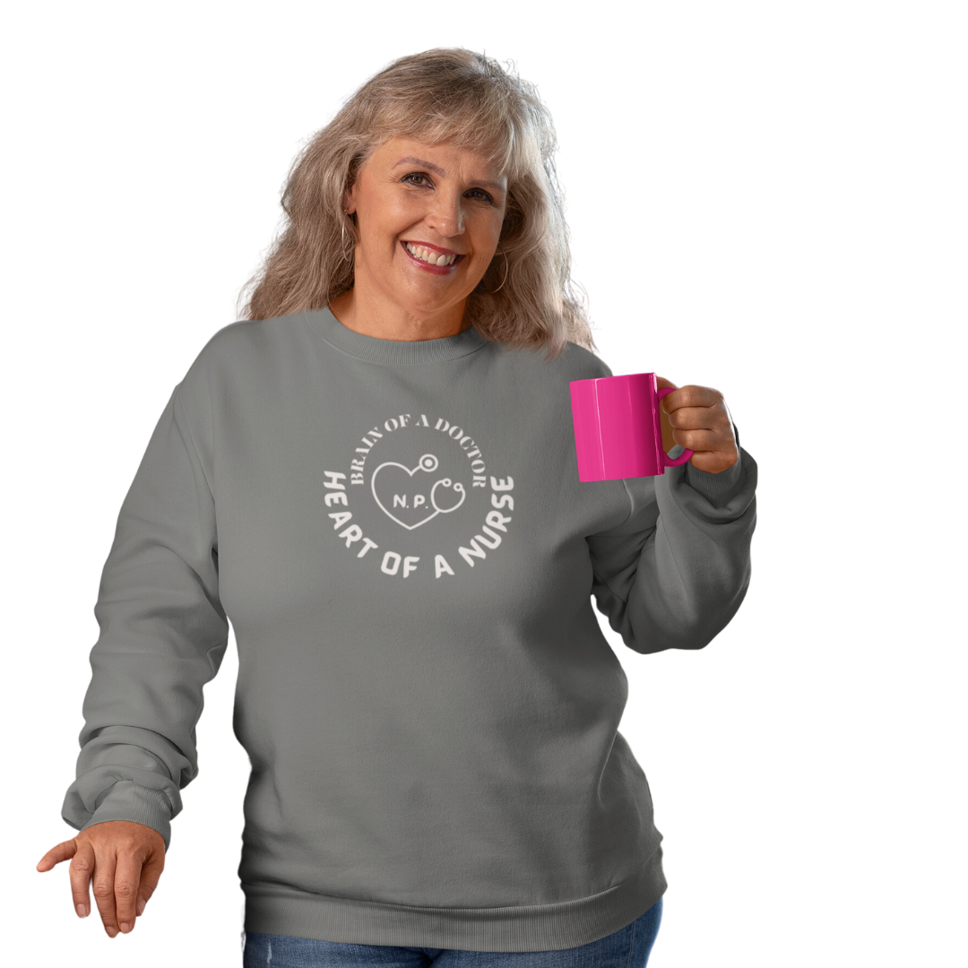 CREWNECK SWEATSHIRT FOR NURSE PRACTITIONER