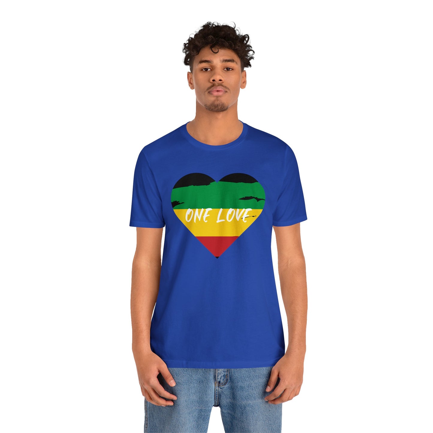 RASTA VYBE ONE LOVE SHORT SLEEVE T SHIRT