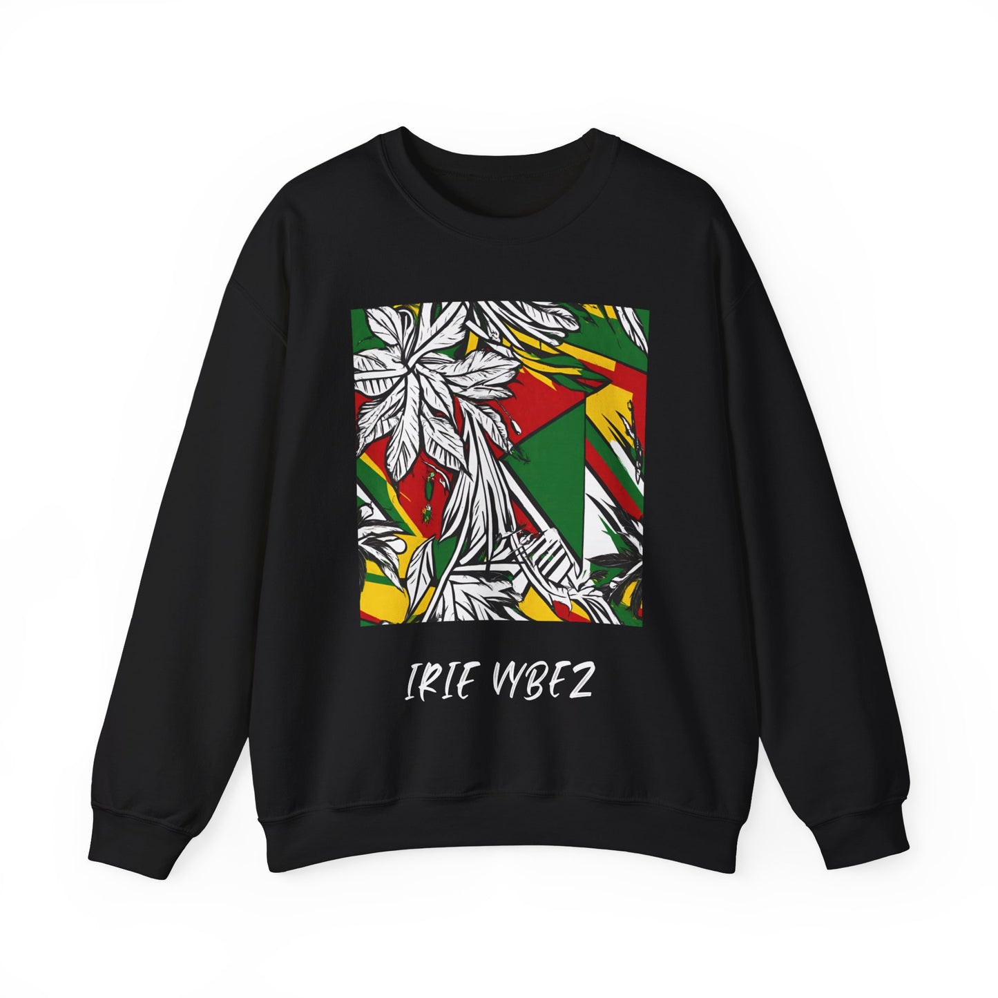 IRIE VYBEZ GRAPHIC ART CREWNECK SWEATSHIRT