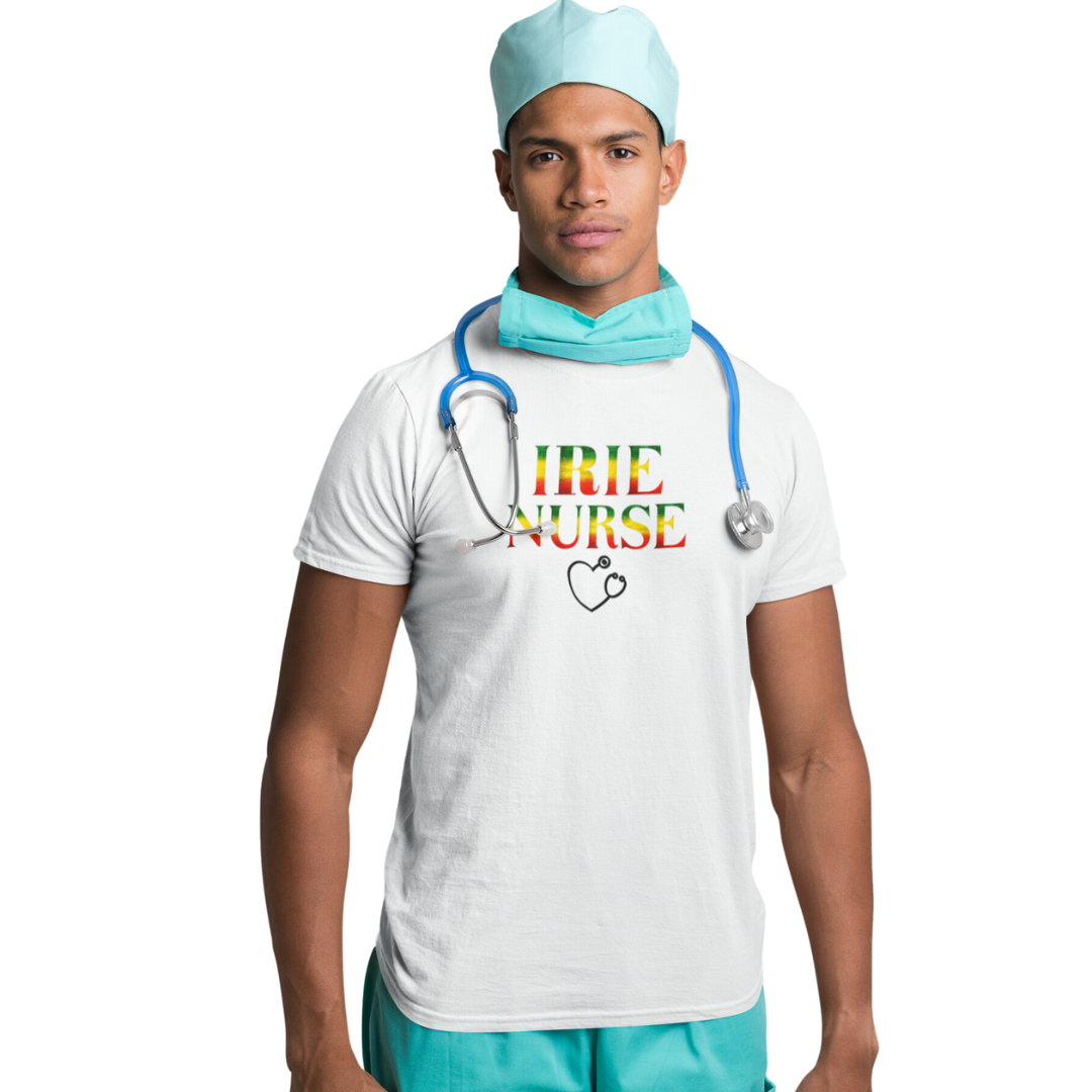 IRIE NURSE TSHIRT GIFTS FOR CARIBBEAN NURSES