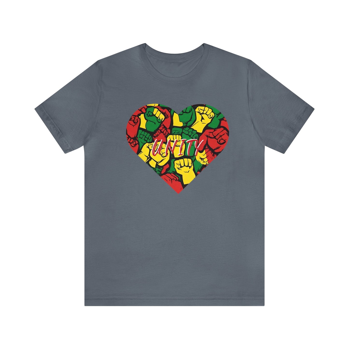 UNITY AND POWER REGGAE VYBE SHORT SLEEVE T SHIRT