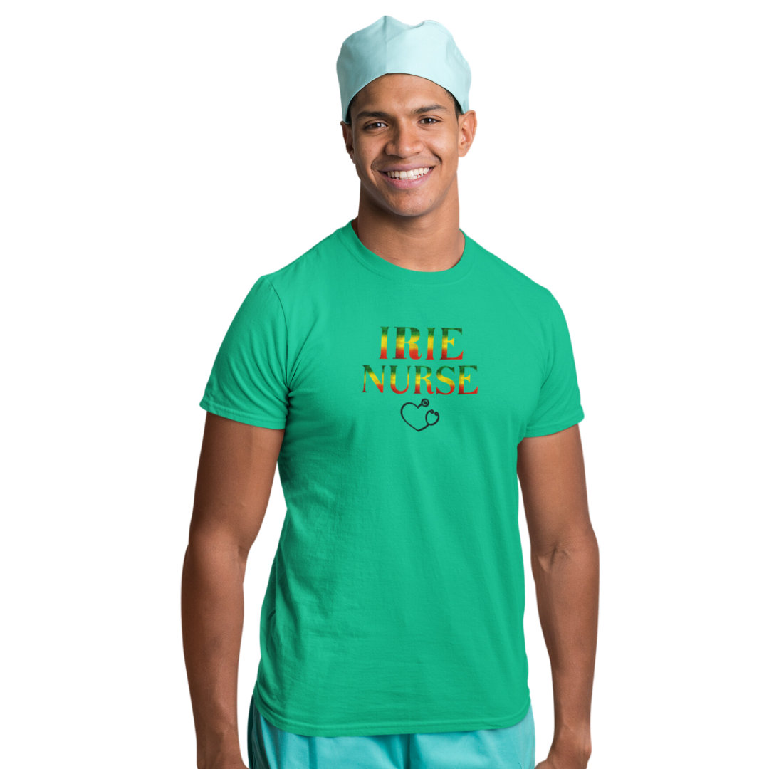 IRIE NURSE TSHIRT GIFTS FOR CARIBBEAN NURSES