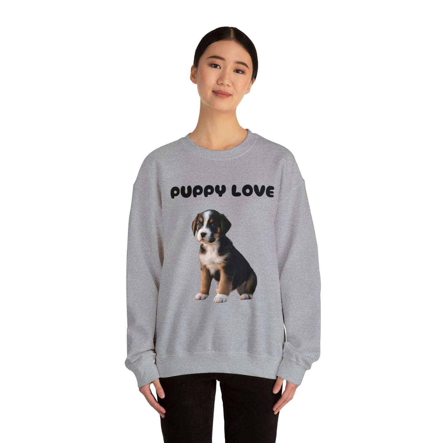 Puppy Love Sweatshirt For Dog Lovers