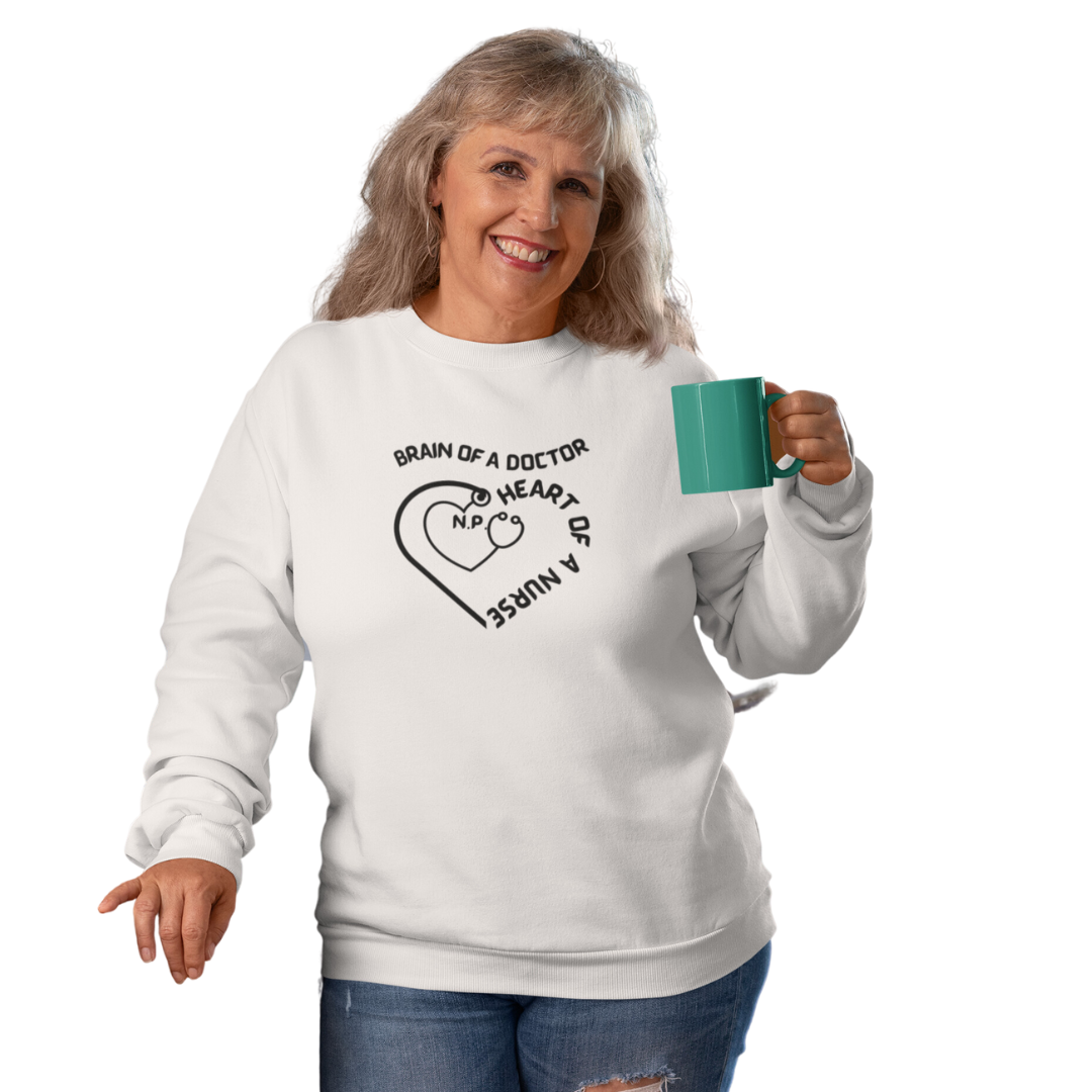 NURSE PRACTITIONER CUTE SWEATSHIRT