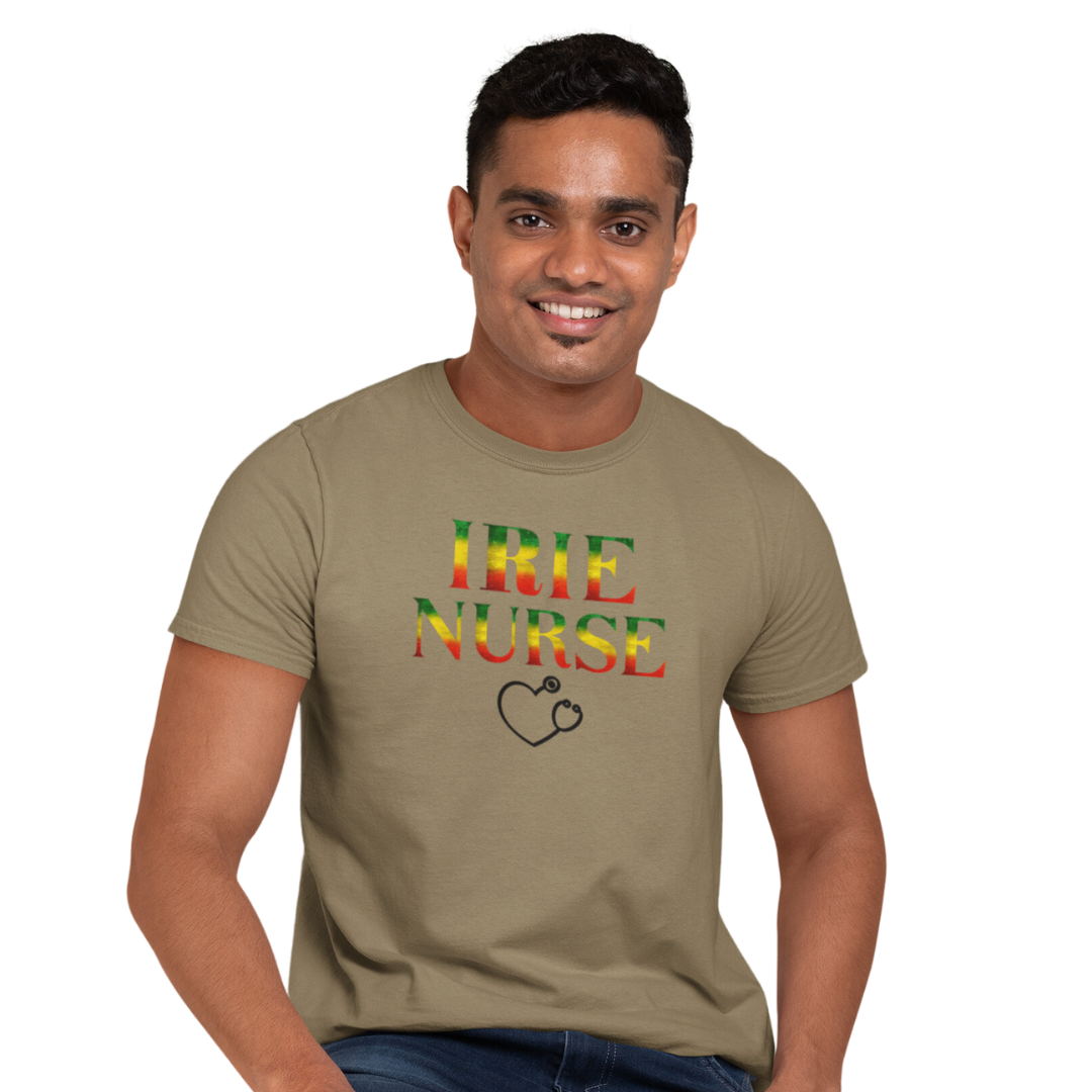 IRIE NURSE TSHIRT GIFTS FOR CARIBBEAN NURSES