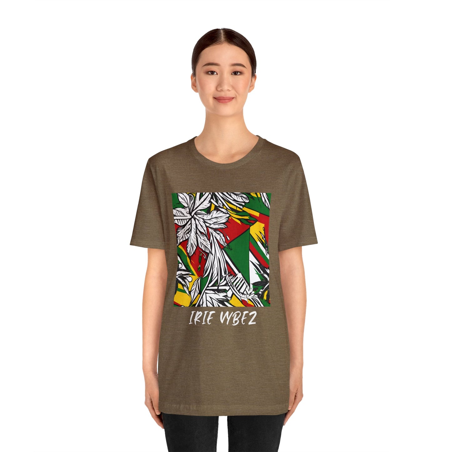 IRIE VYBEZ GRAPHIC ART CREWNECK T SHIRT GIFT