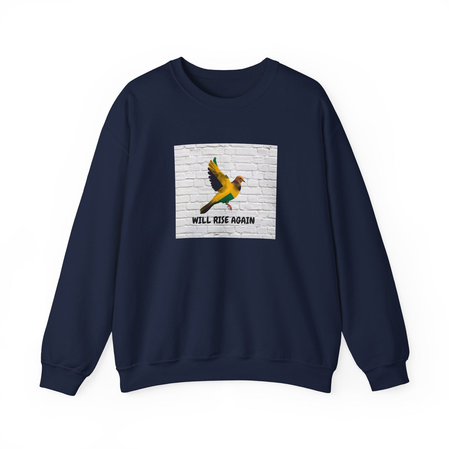 Will Rise Again Help Jamaica  Crewneck Sweatshirt