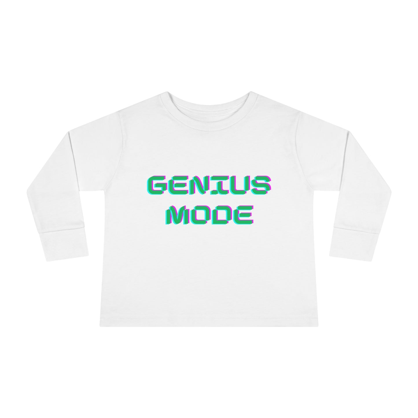 TODDLER GENIUS MODE LONG SLEEVE T SHIRT