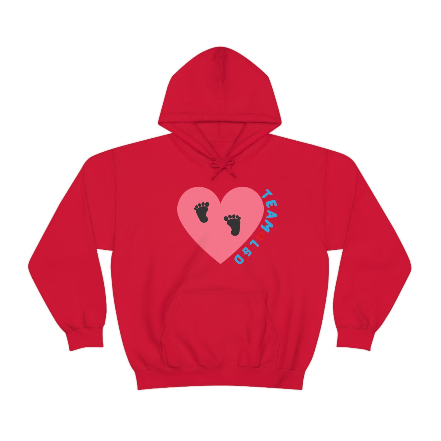 TEAM L AND D UNISEX HOODIE GIFT FOR LABOR AND DELIVERY NURSES