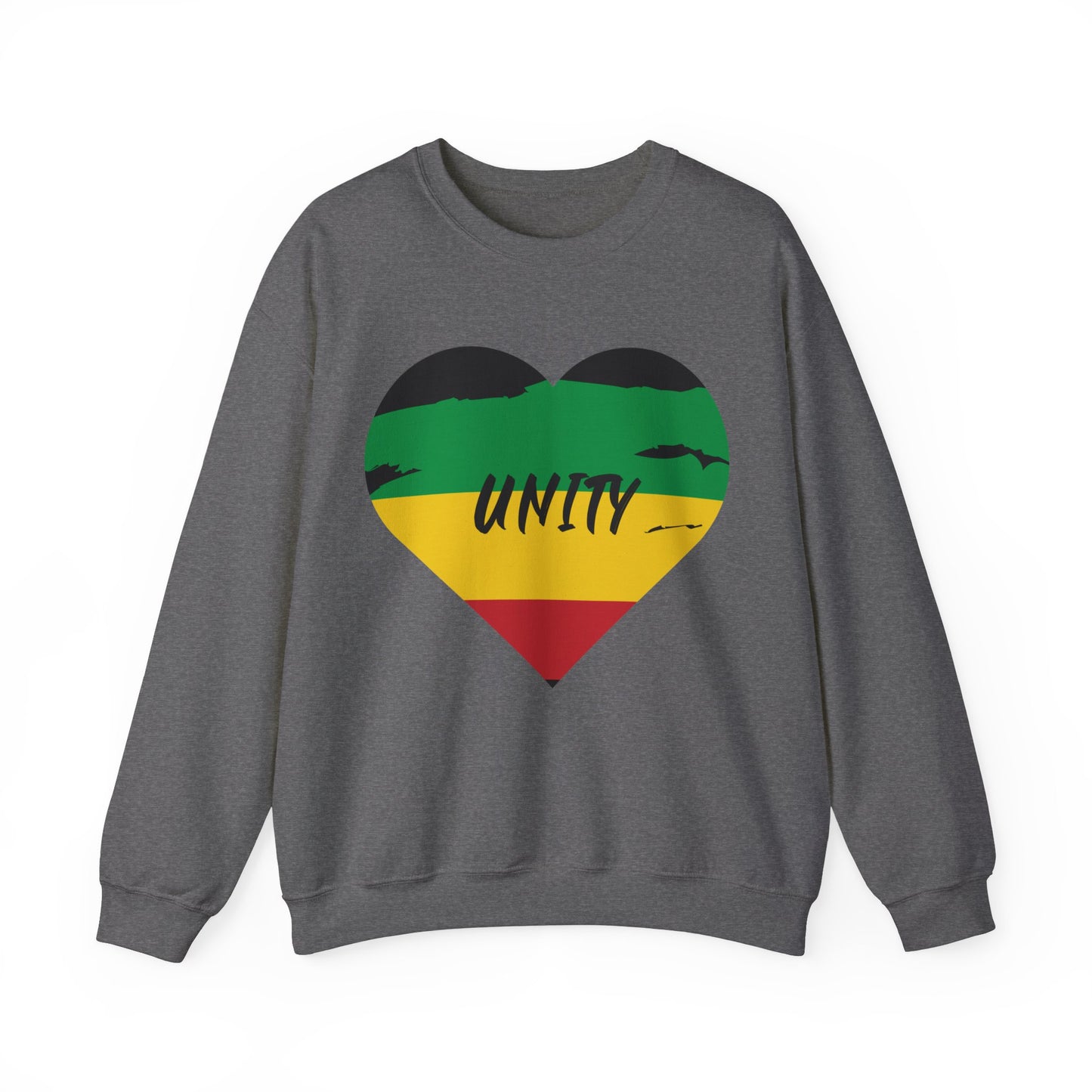 RASTAH UNITY HEART SWEATSHIRT