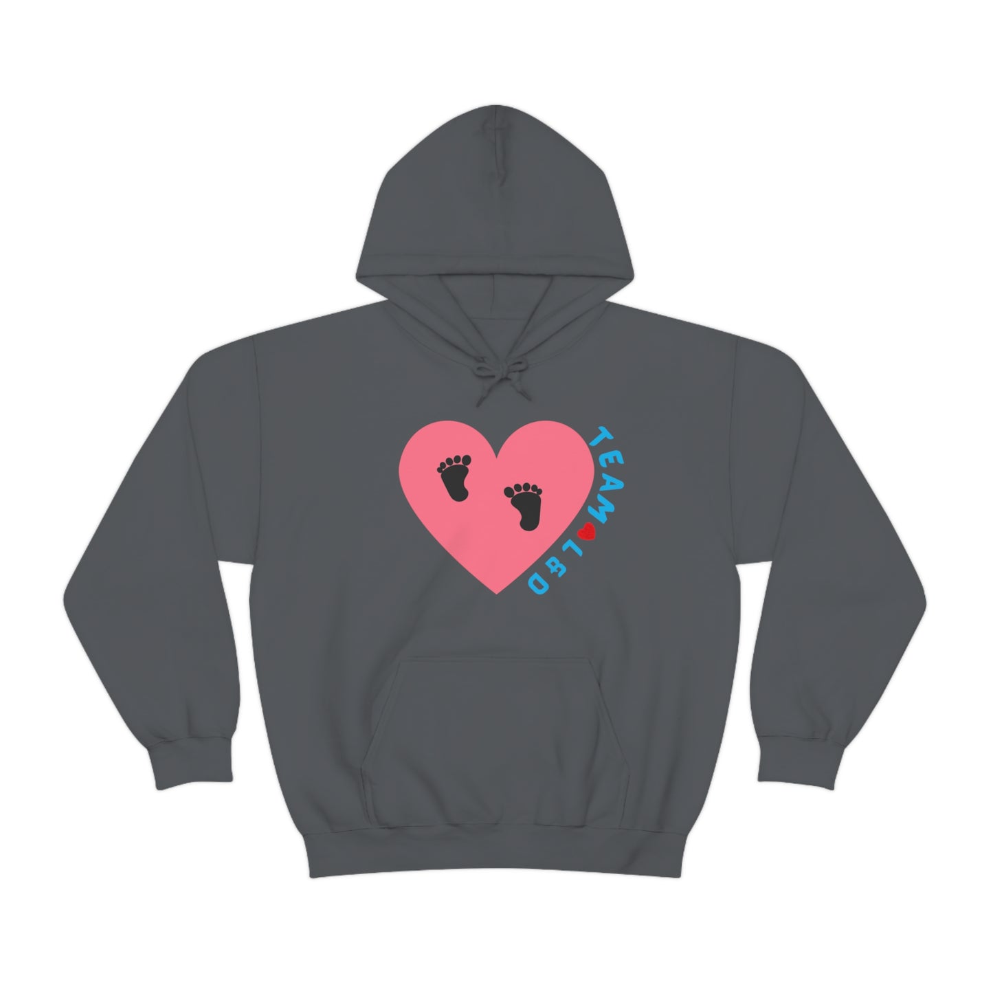 TEAM L AND D UNISEX HOODIE GIFT FOR LABOR AND DELIVERY NURSES