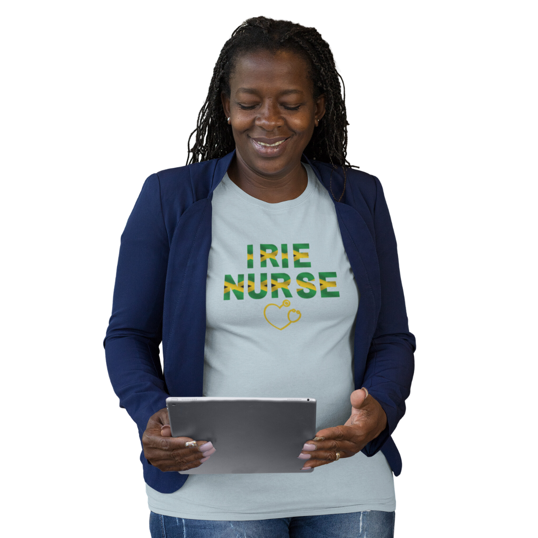 JAMAICAN NURSE CREWNECK TEES