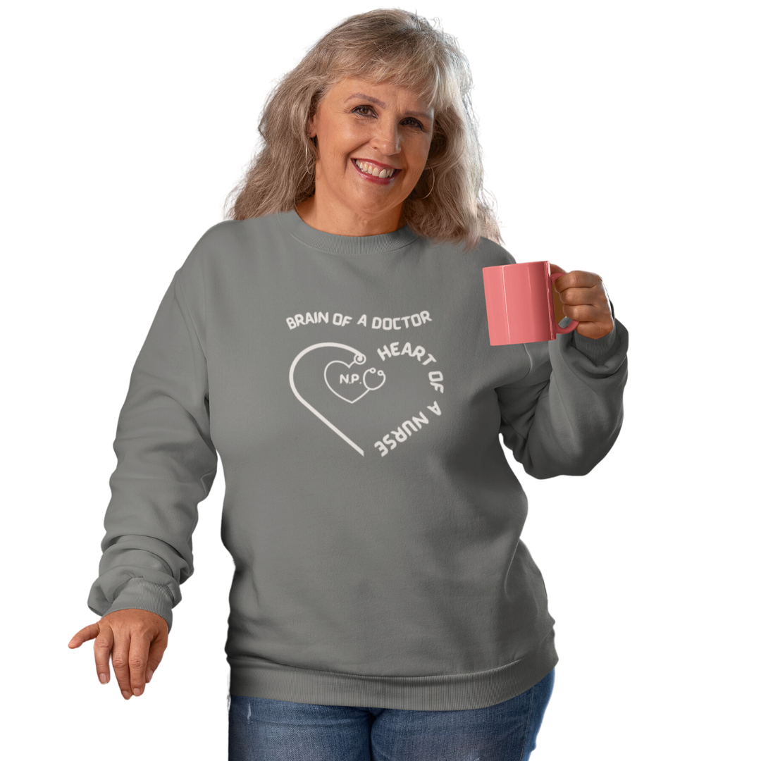 NURSE PRACTITIONER CUTE CREWNECK SWEATSHIRT GIFT