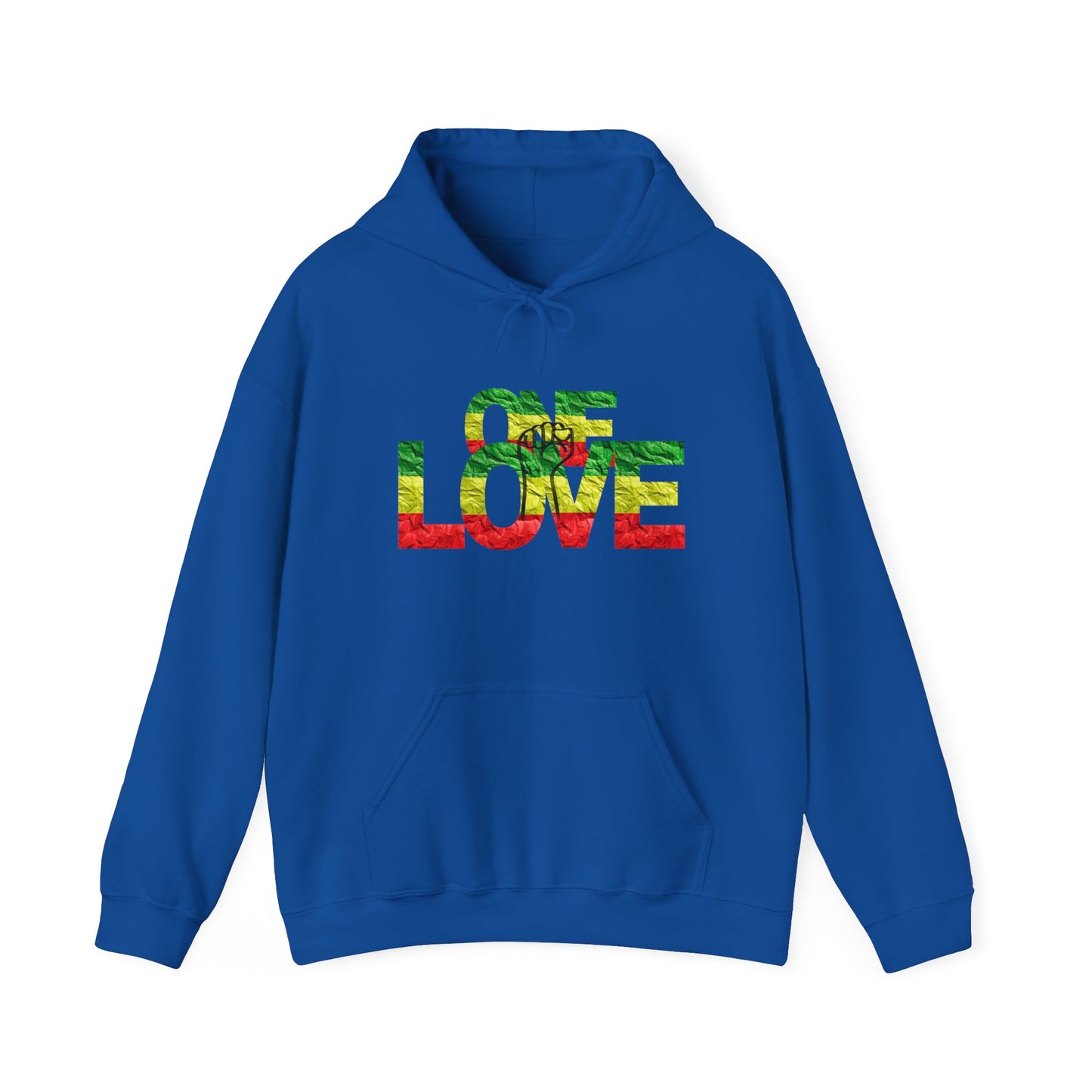 ONE LOVE ROOTS COLOR STAEMENT HOODIE GIFT