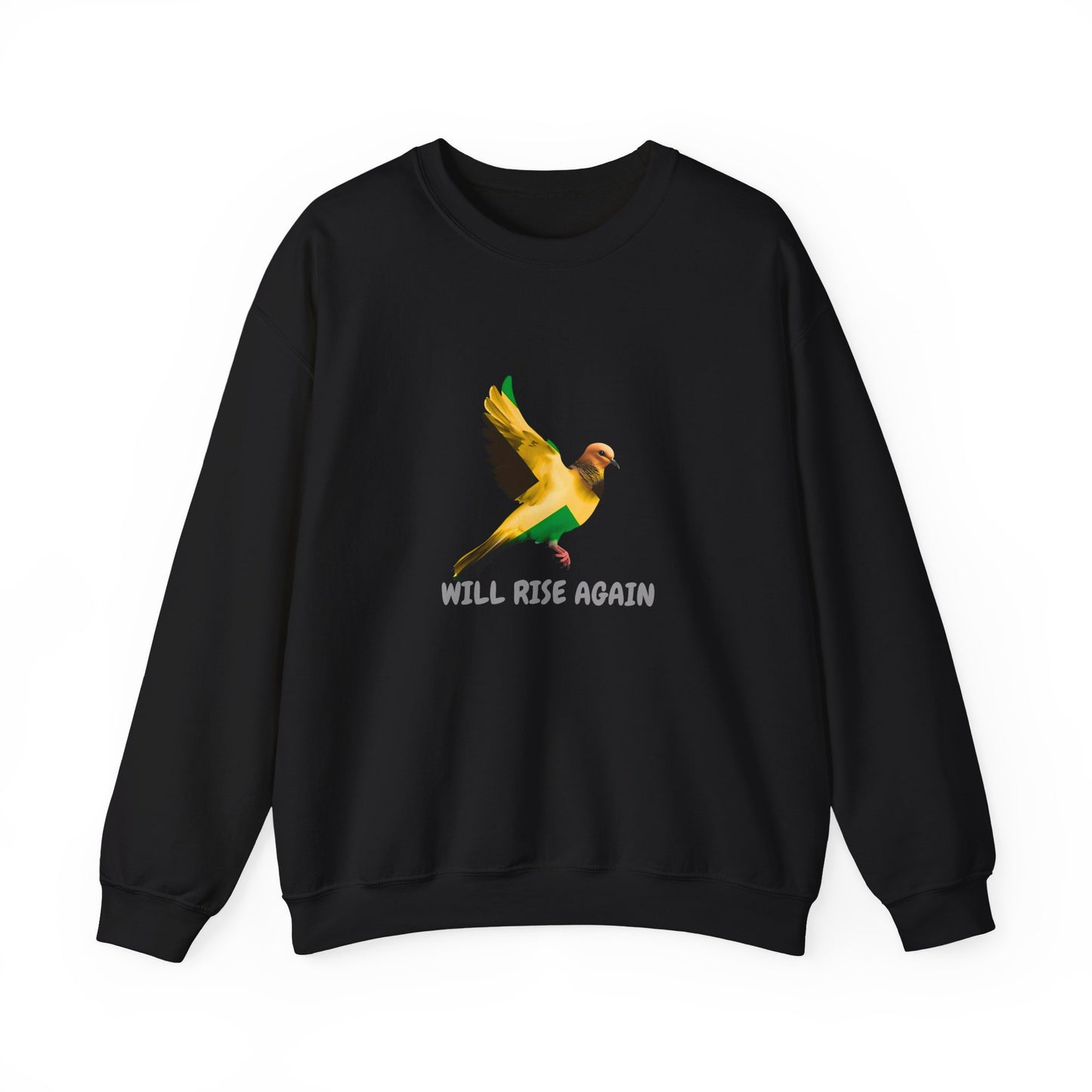 Will Rise Again Inspirational Design Crewneck Sweatshirt