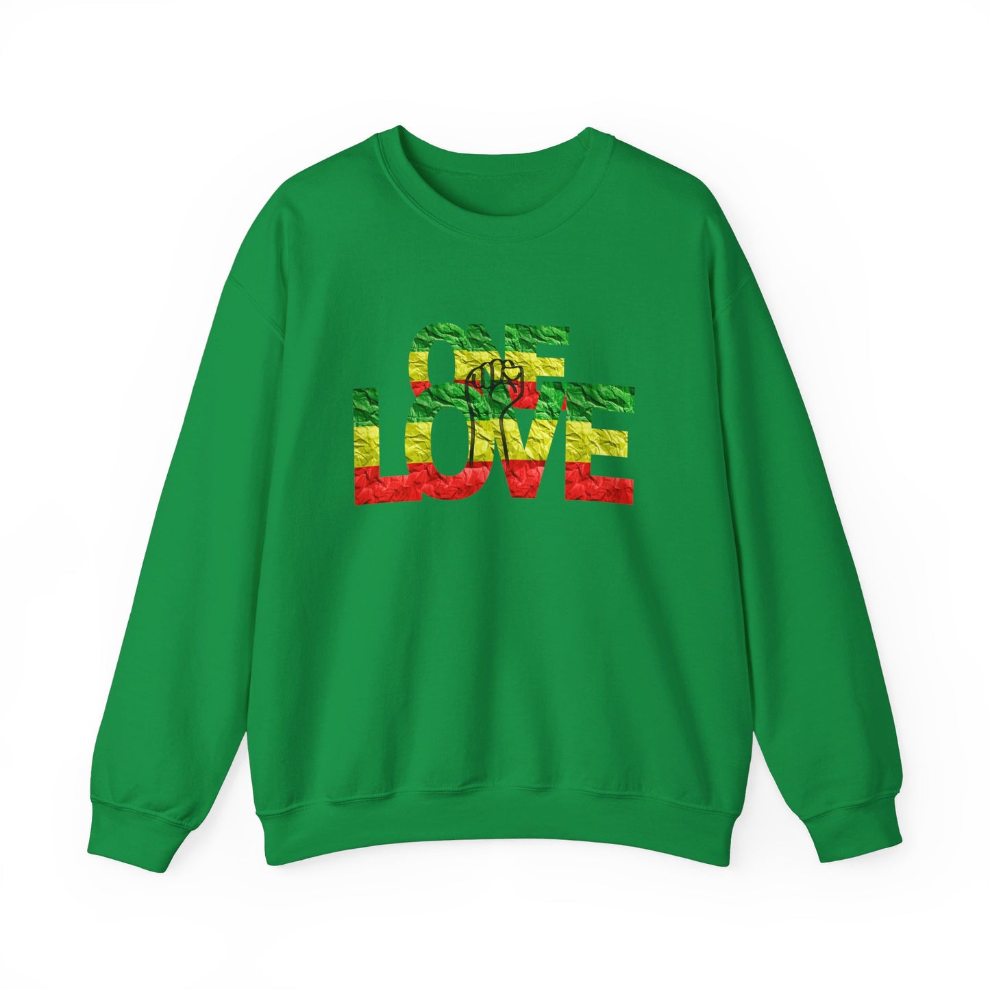 ONE LOVE POWER STATEMENT CREWNECK SWEATSHIRT GIFT