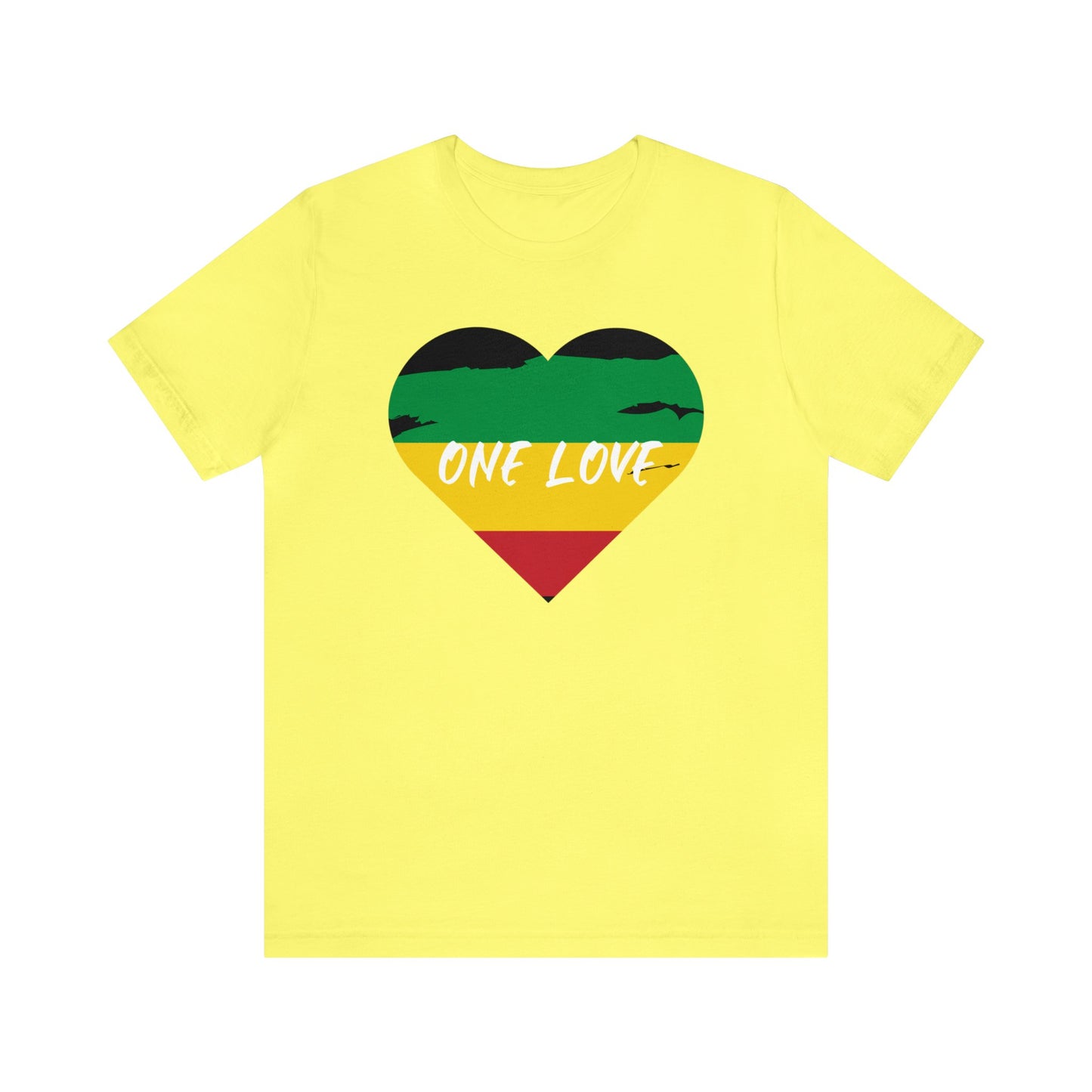 RASTA VYBE ONE LOVE SHORT SLEEVE T SHIRT