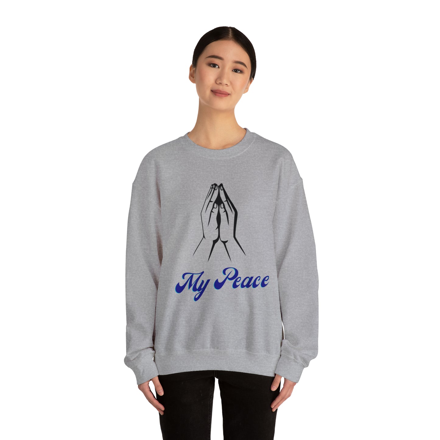 Praying Hands crewneck sweatshirt gift