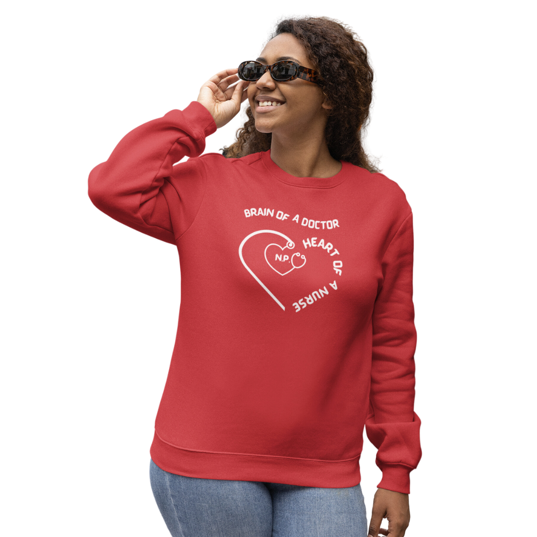 NURSE PRACTITIONER CUTE CREWNECK SWEATSHIRT GIFT