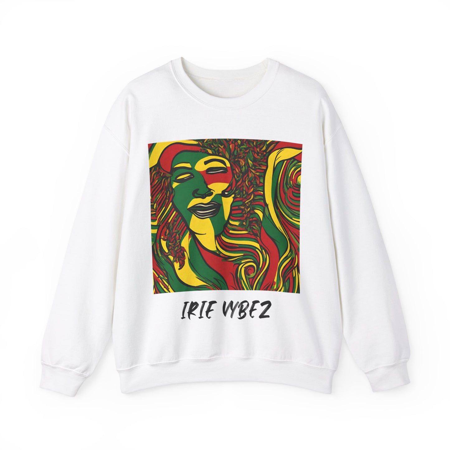 IRIE VYBEZ ABSTRACT ART SWEATSHIRT GIFT