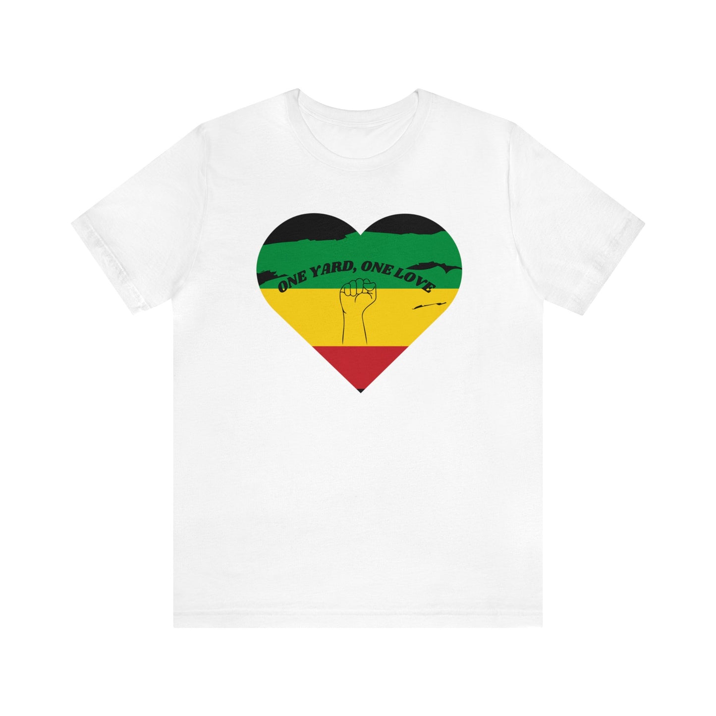 ONE YARD ONE LOVE POWER THEME CREWNECK T SHIRT GIFT