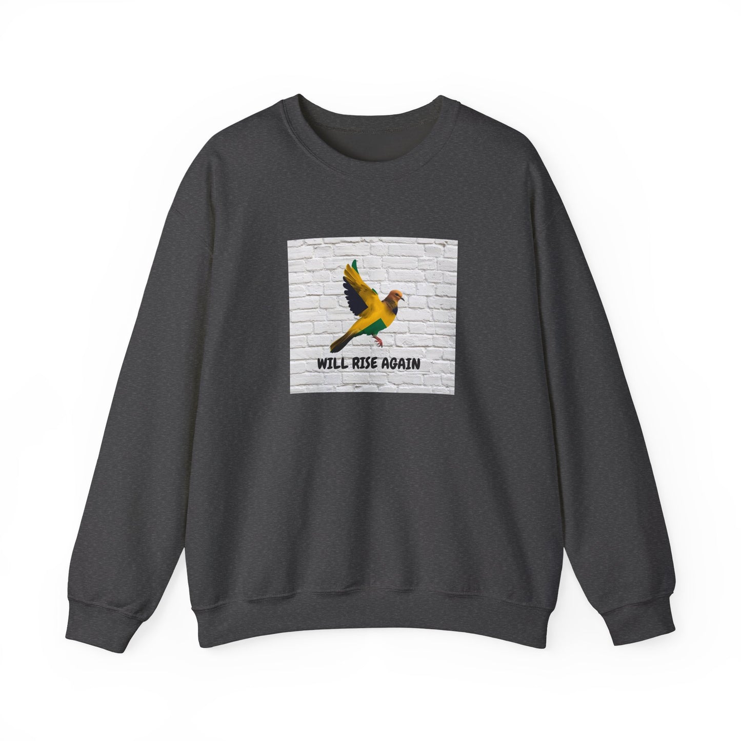 Will Rise Again Help Jamaica  Crewneck Sweatshirt