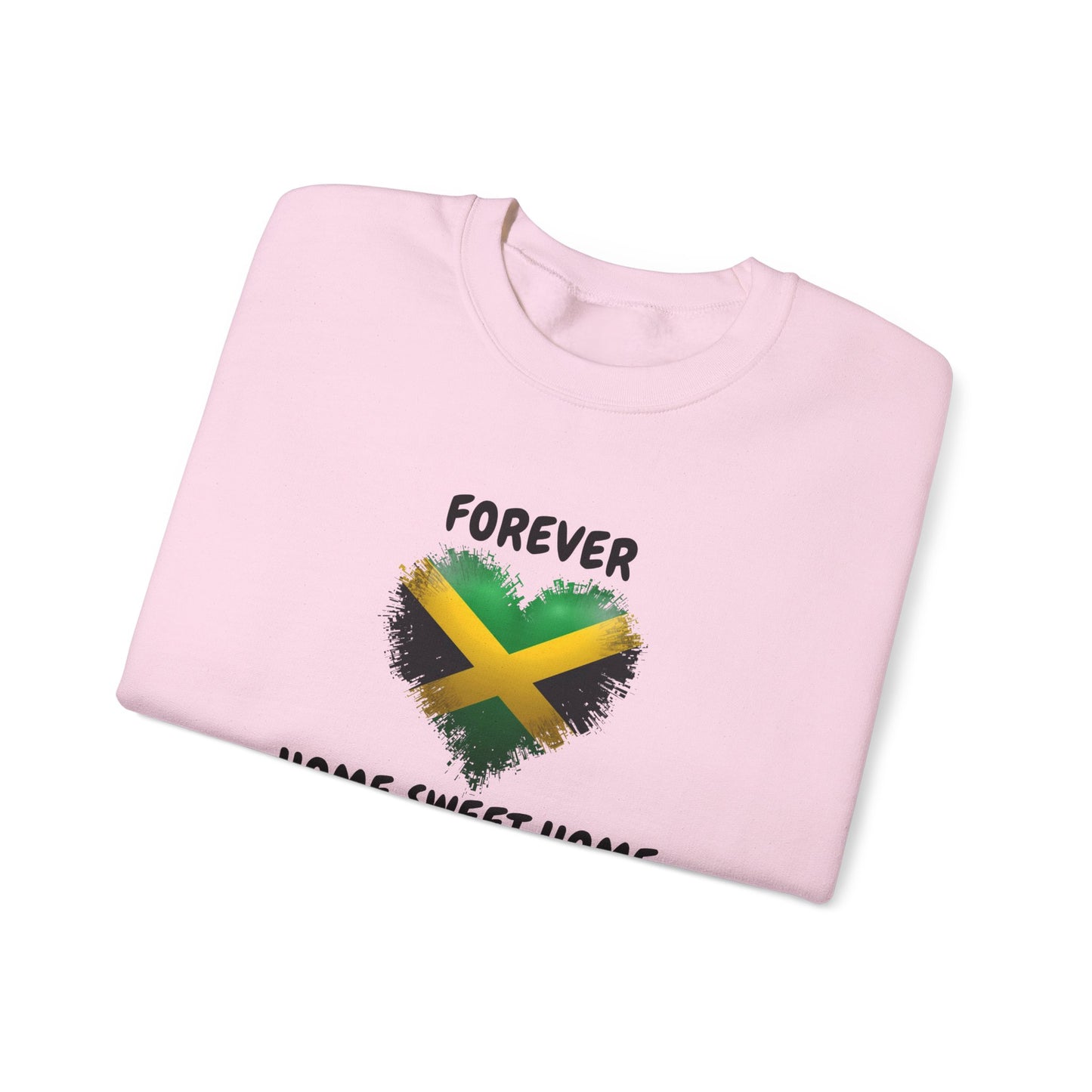 Love Jamaica Heart Crewneck Sweatshirt