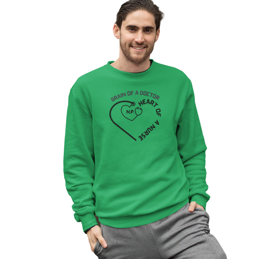 CUTE CREWNECK SWEATSHIRT FOR NURSE PRACTITIONER