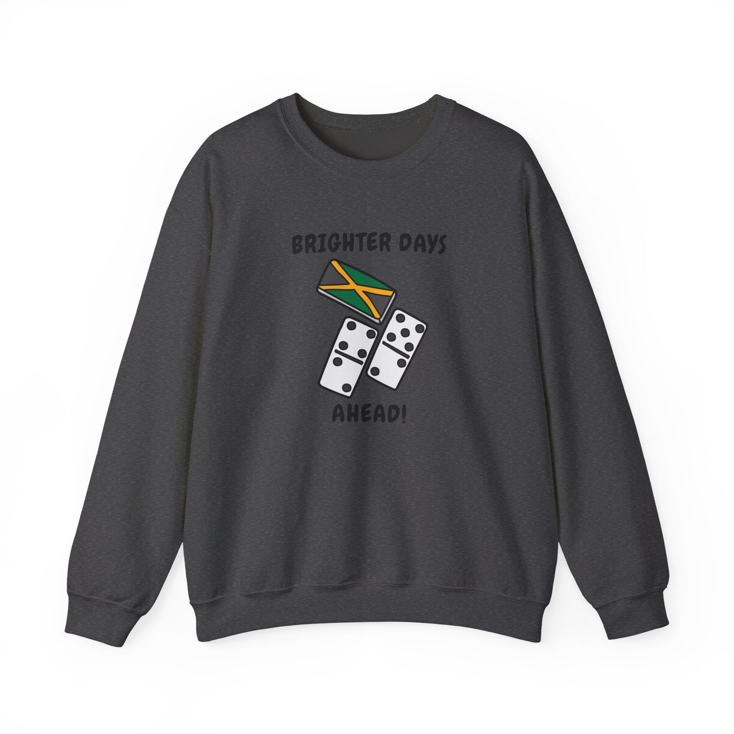 Jamaica Domino Nostalgia Crewneck Sweatshirt Brighter Days Ahead