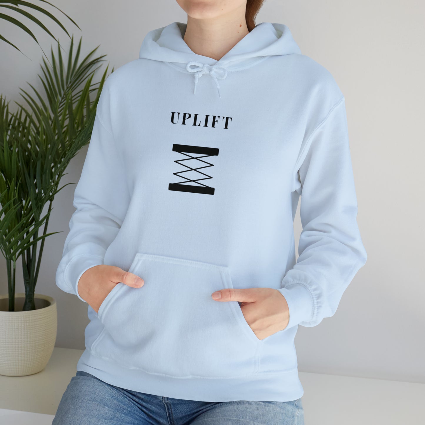 Uplift hooded sweatshirt gift, hoodie with inspirational words, sweatshirt word encourages, hoodie word uplift gift for friends and family