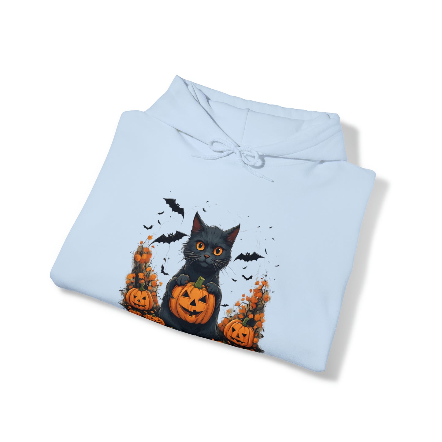 BLACK CAT HALLOWEEN HOODIE GIFT